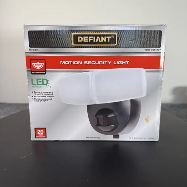 Defiant 180° Motion Security Light