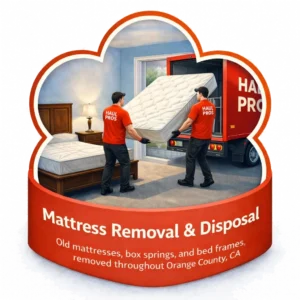 Quick mattress removal and eco-friendly disposal services